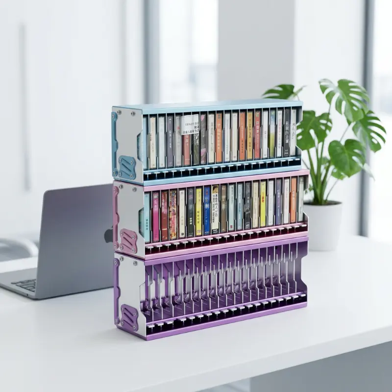 aluminum alloy cassette tape case